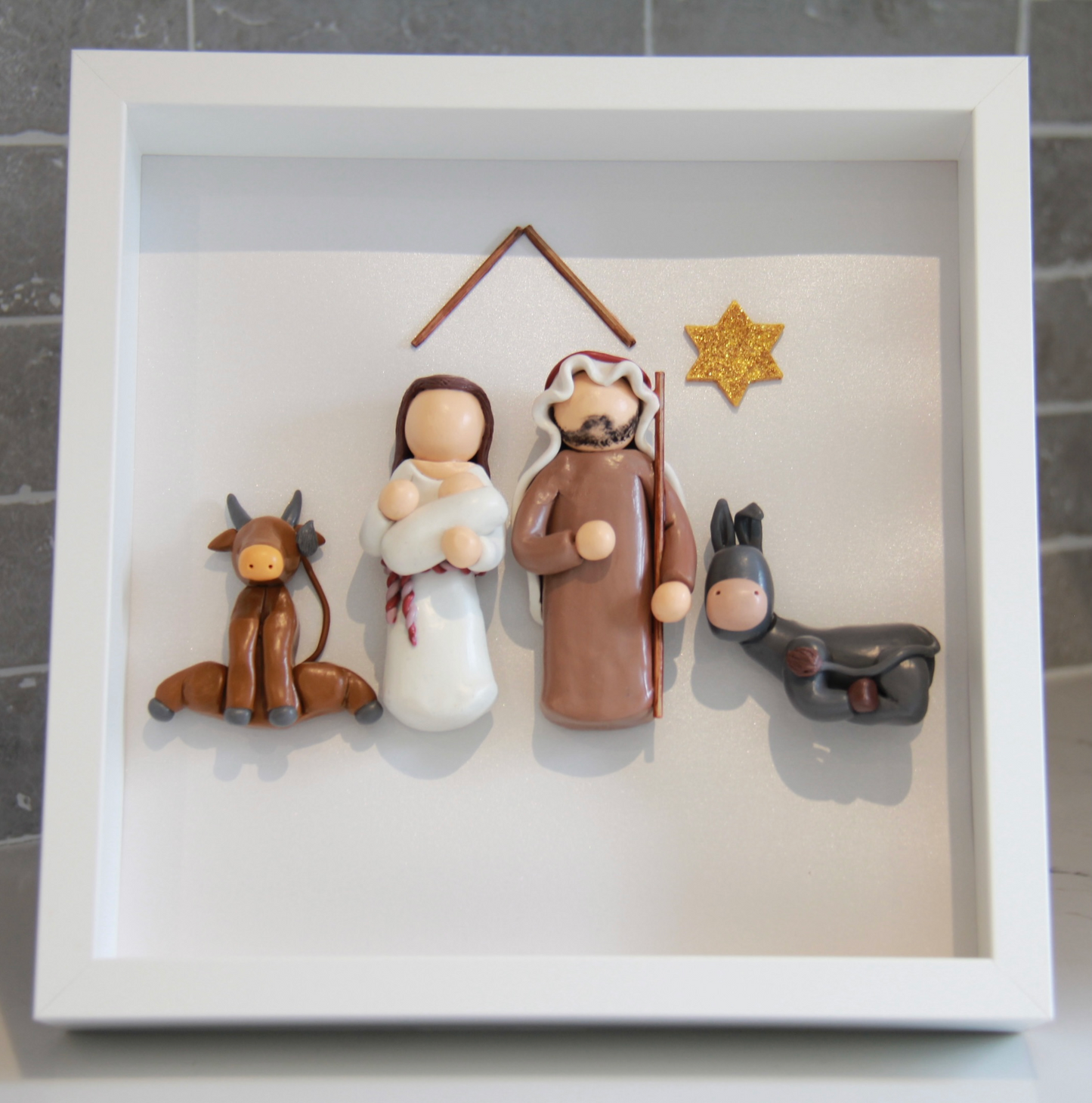 3D Nativity Scene Portrait